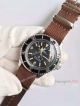 Fake Rolex Oyster Submariner Watch Stainless Steel Brown Nylon Strap (2)_th.jpg